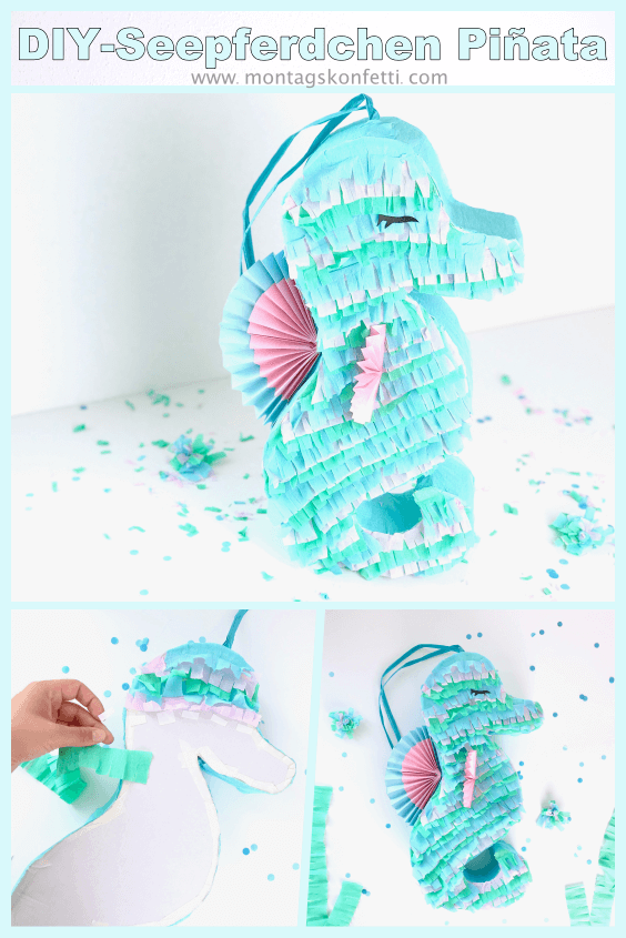 DIY Seepferdchen Piñata Pinterest